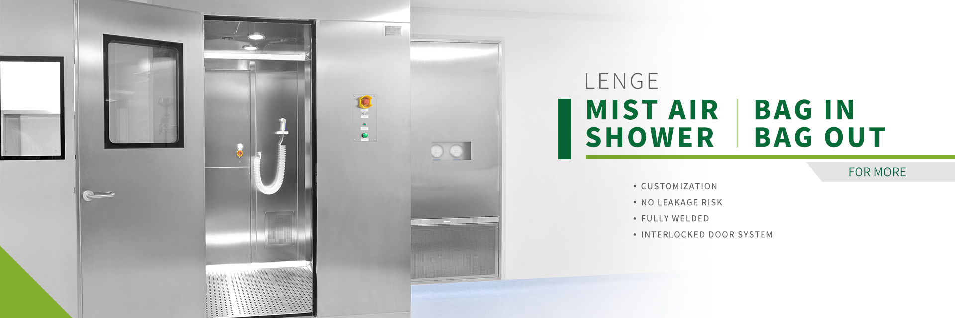 qualité Équipements de pièce propre usine