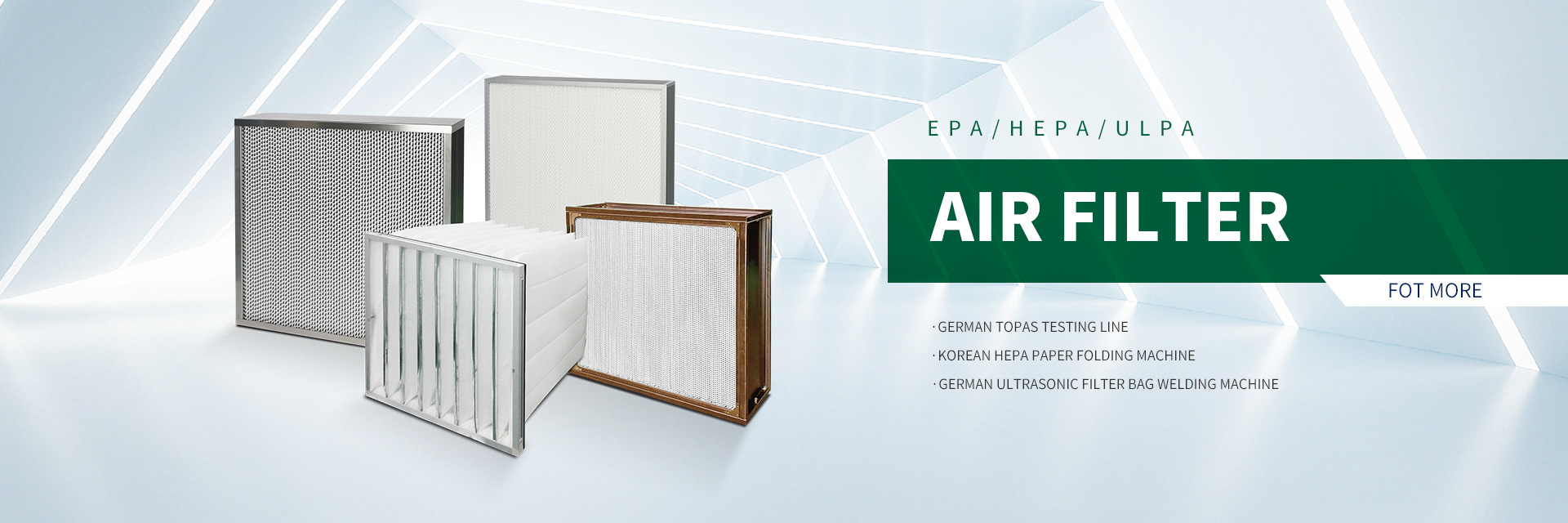 qualité Équipements de pièce propre usine